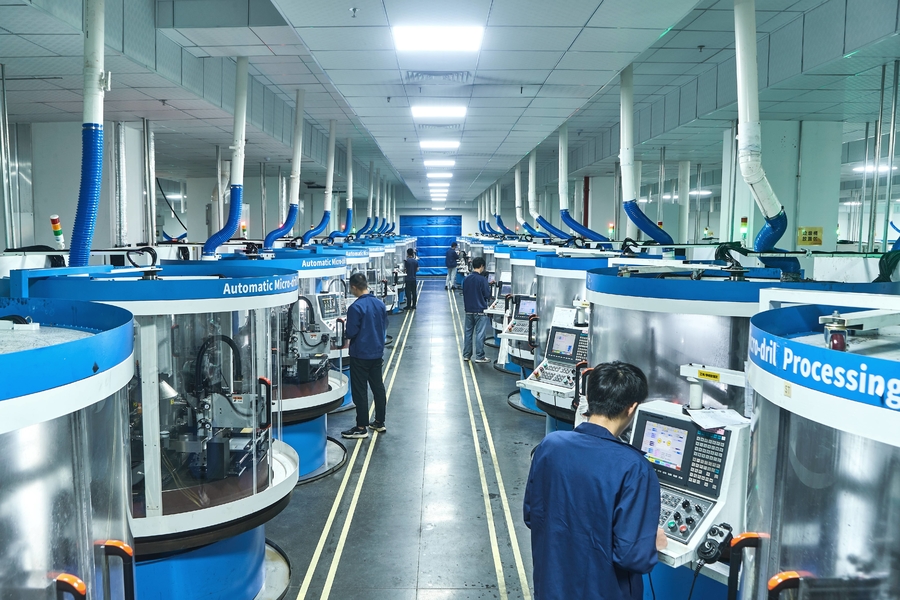 Suzhou Tuoertai Precision Technology Co., Ltd lini produksi pabrikan